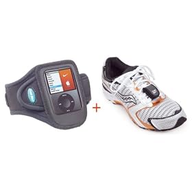 Tune Belt Bundle: Sport Armband for iPod nano 3G and connected Nike Sport Kit Receiver AND Sensor Case for Nike + iPod Sport Kit Sensor