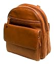 Visconti Leather Rucksack Front Pocket Organiser 01433