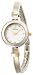Bulova Women's Two-Tone Bangle Bracelet Mother of Pearl Dial Watch #98L120