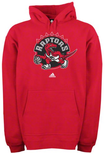 Toronto Raptors adidas Youth Primary Logo Hooded Sweatshirt