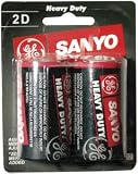 Sanyo Hc2D Heavy Duty Battery Blister Packs (D 2Pk)