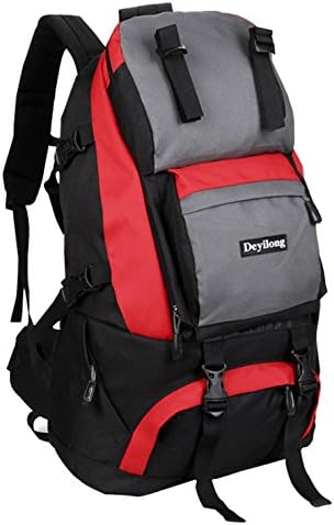 Tlxf Outdoor 40 Waterproof Fashion Travle Hiking Internal Frame Pack Red