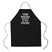 Your Opinion Apron - Black