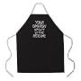 Your Opinion Apron - Black