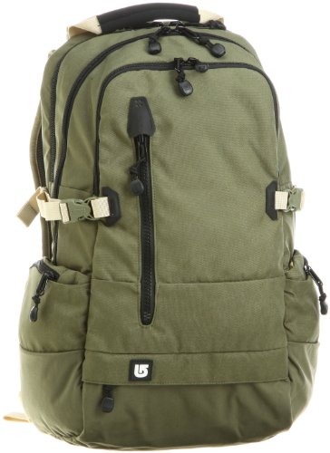 Burton Rucksack BRUCE, trench green wax, 49.5x21.5x17, 28 liters, 267978