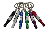 Emergency Whistle & Id Holder with Keychain