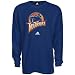 adidas Golden State Warriors Navy Blue Primary Logo Long Sleeve T-shirt