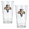 Florida Panthers 2pc Pint Ale Glass Set - Primary Logo NHL Hockey