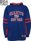 New York Giants Big & Tall Pumped Pullover Hooded Sweatshirt