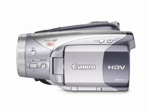 Cheap Canon HV20 3MP High Definition MiniDV Camcorder with 10x Optical Image Stabilized Zoom