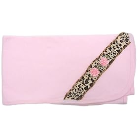 Haute Baby Born To Be Wild Receiving Blanket