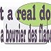 get a real dog! Get a bouvier des flandres Mousepad