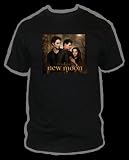 QUIPS AND QUOTES TSHIRTS (TWILIGHT NEW MOON) colour BLACK size SMALL