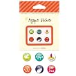 6-Piece Home Button Sticker Accessory (Agape) for iPads, iPhones, & iPods