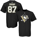 Reebok Pittsburgh Penguins Sidney Crosby Youth Player Name & Number T-shirt