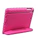 LEFON Kids Case for iPad mini Shockproof Convertible Handle Light Weight Super Protective Stand Cover Case for Apple iPad mini 3rd Gen/Mini 2 / Mini 1 (Rosy)