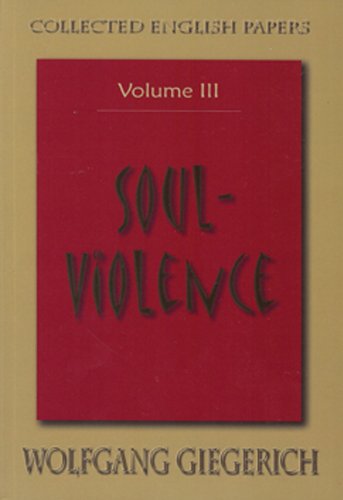 soul violence collected english papers