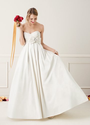 bargain david's bridal gowns