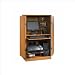 Orchard Hills Collection Wood Computer Armoire in Carolina Oak
