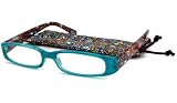 Calabria Readers Half Readers (Women) Reading Glasses - R735 - Teal