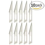 Buy 10pc Surgical Grade Sterile Universal Replacement #11 Carbon Steel Scalpel Blades by World