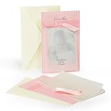 Cathy's Concepts Baby Vellum Photo Announcement Kit, Pink