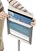 Pedestal Sign Stand with Telescoping Height-Adjustable Design, Double-Sided Frame with Top-Loading Setup for 11x8.5 Prints - Silver, Aluminum