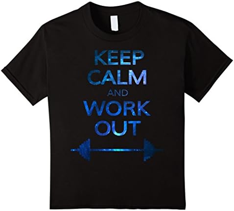 Kids Work Out T-Shirt 4 Black