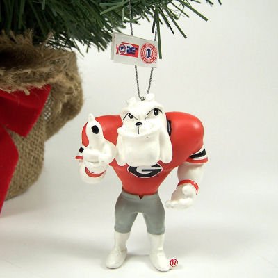 Buy GEORGIA BULLDOGS OFFICIAL MASCOT CHRISTMAS ORNAMENT by Forever Collectibles