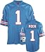 Warren Moon Houston Oilers Light Blue NFL Premier Throwback Jersey