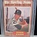 1962 TOPPS Norm Cash Autographed Baseball Card