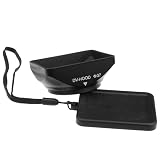Mennon DV-b 37 37mm Digital Video Camcorder Lens Hood with Thumb Lock Mount, Black