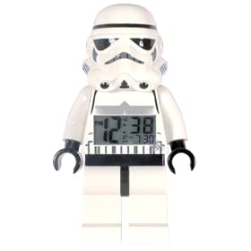 LEGO Star Wars Storm Trooper Minifigure Clock