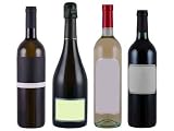 Bottles of Wine with Blank Label - 24