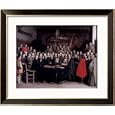The Swearing of the Oath of Ratification of the Treaty of Munster, 1648 Framed Art Poster Print by Gerard Terborch, 33x27