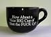 15 Ounce Black Ceramic Coffee Mug- Nice Big Cup of Shut The Fuck Up-NEW