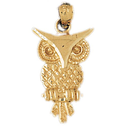 14K Gold Pendant Owl Style 2.3 - Gram(s)