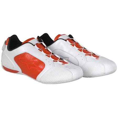 Alpinestars F1 Sport Shoes White/Red 13.5 271808-23-13.5 Alpinestars F1 Sport Shoes White/Red 13.5 271808-23-13.5