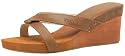 Firetrap Womens Isis Wedge Sandal Tan