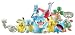 Pokemon Basic Figure Battle Frontier Series #1 - Case of 12