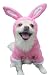 PAWS UNLEASHED - Pink Bunny Pajama Costume - Size 18
