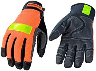 Youngstown Glove 03-3610-50-M Safety Orange Waterproof Winter Performance Glove Medium, Orange
