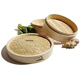 Tom Douglas by Pinzon 10-Inch Bamboo Steamer Basket