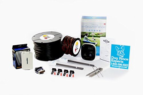 PetSafe Elite Little Dog Electric Dog Fence Containment System | PRO-GRADE Complete DIY Installation Kit (1 Dog, 1 Acre Coverage Area)