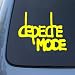 Search : DEPECHE MODE - Vinyl Car Decal Sticker #A1593 | Vinyl Color: Yellow