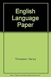 The English language paper
