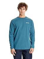 Berg Running & Trekking Camiseta Manga Larga Longsleeve (Azul)