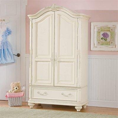 Jessica McClintock 1 Drawer Armoire - White