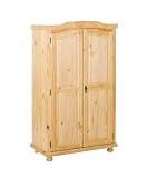 Produkt-Bild: Link 30500100 Bauernschrank Genf 2-t?rig Kiefer, farblos endbe