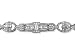 Sterling Silver 5.52 CTW Vintage Look 8-1/4" CZ Bracelet